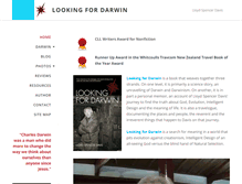 Tablet Screenshot of lookingfordarwin.com